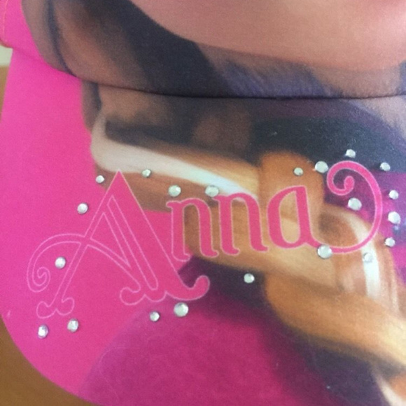 Lot of 2 Disney Frozen Elsa & Anna Hats Caps Long Braids Hair New With Tags - Picture 5 of 5